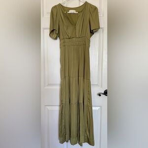Anthropologie Somerset Maxi Dress Sz XS